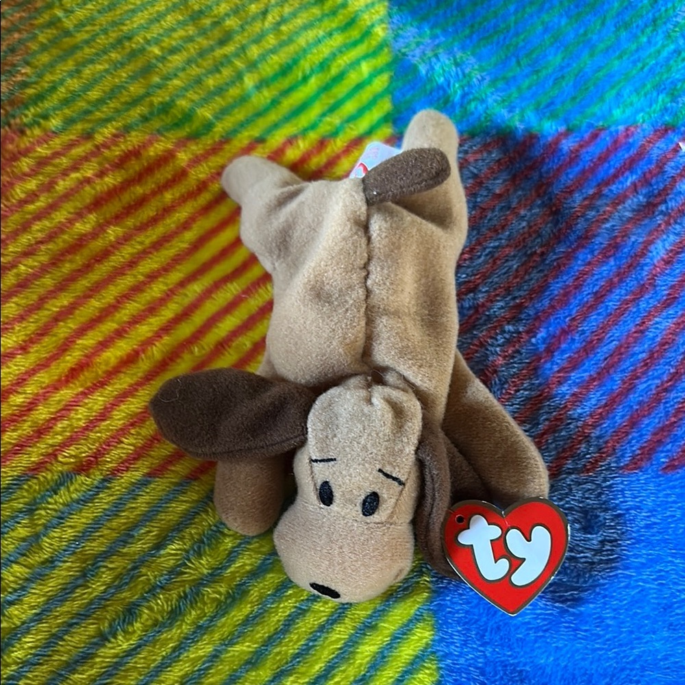 Ty Bones the Dog Teenie Beanie Baby